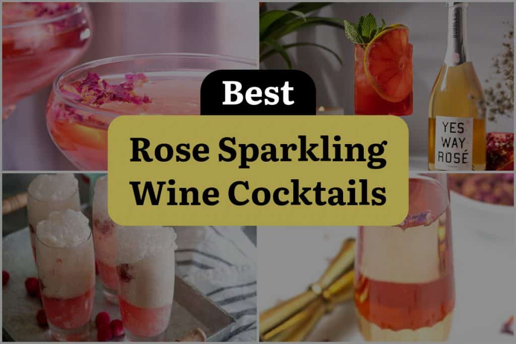 17 Rose Sparkling Wine Cocktails Sipping Pretty in Pink! DineWithDrinks