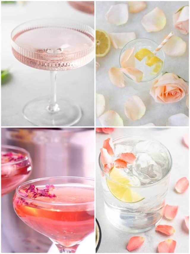 20 Rose Water Cocktails To Sip In Style