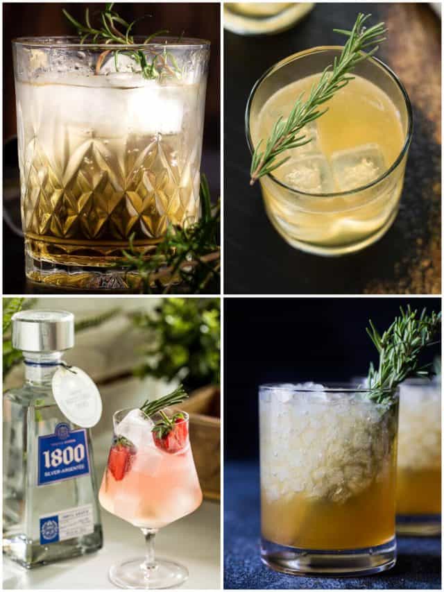 26 Rosemary Cocktails To Spruce Up Your Bartending Game