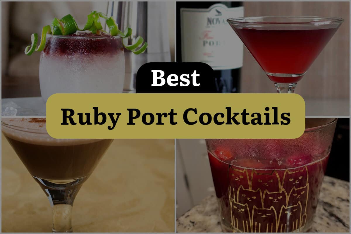 6 Best Ruby Port Cocktails