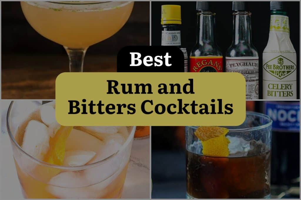 17 Rum and Bitters Cocktails to Shake Things Up! DineWithDrinks