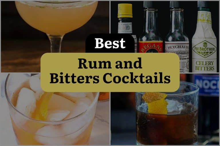 17 Rum and Bitters Cocktails to Shake Things Up! | DineWithDrinks