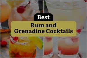 22 Best Rum And Grenadine Cocktails