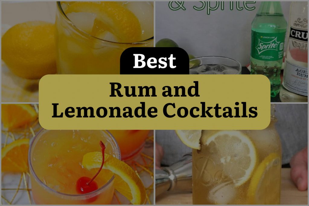 37 Rum and Lemonade Cocktails to Sip Under the Sun DineWithDrinks