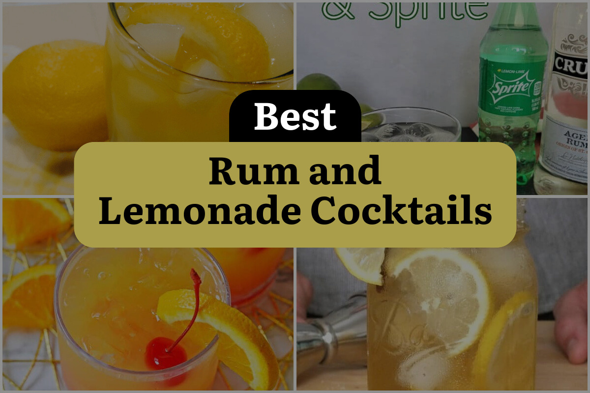 37 Best Rum And Lemonade Cocktails