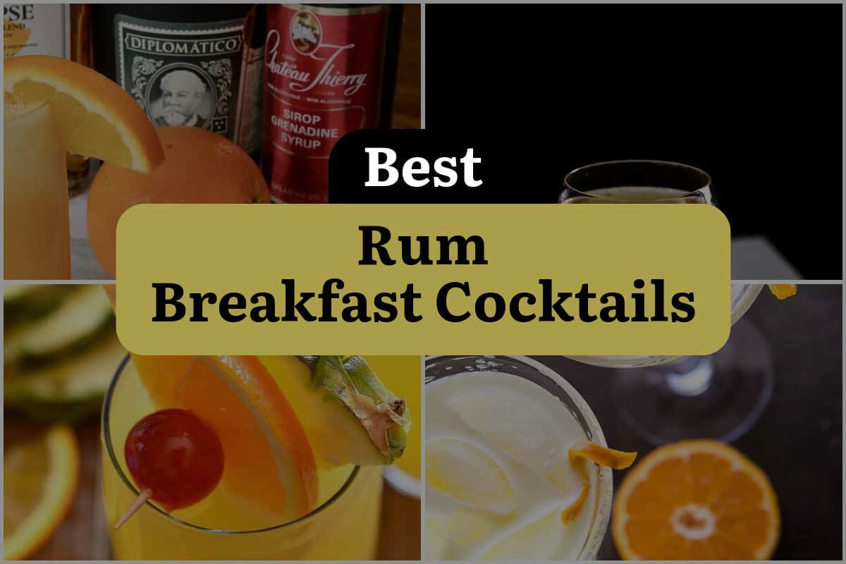 4 Best Rum Breakfast Cocktails