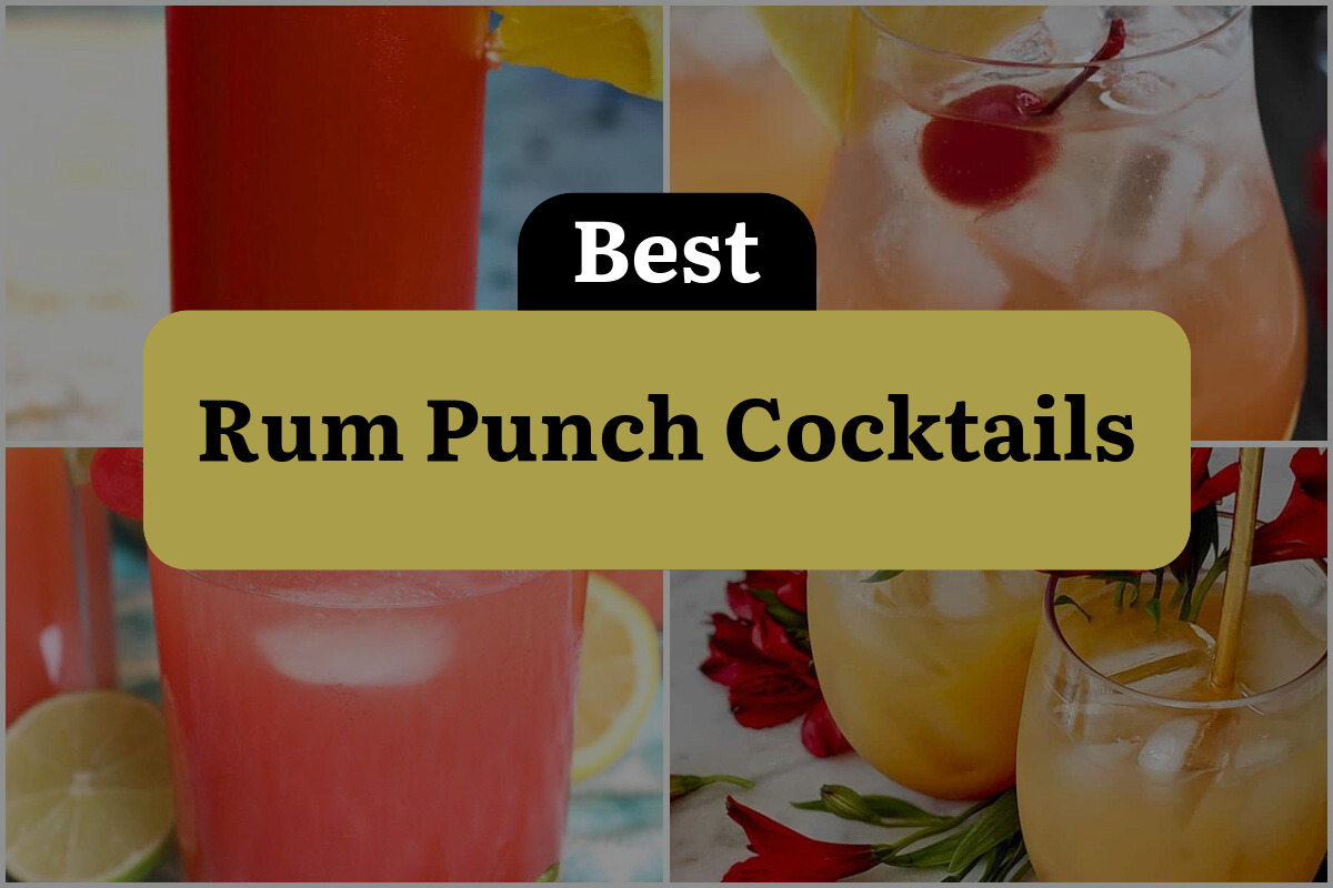 26 Best Rum Punch Cocktails