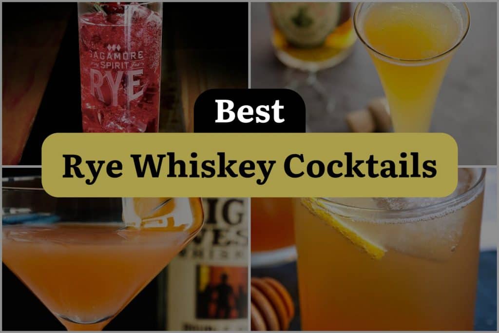 22 Rye Whiskey Cocktails to Shake Up Your Bartending Skills