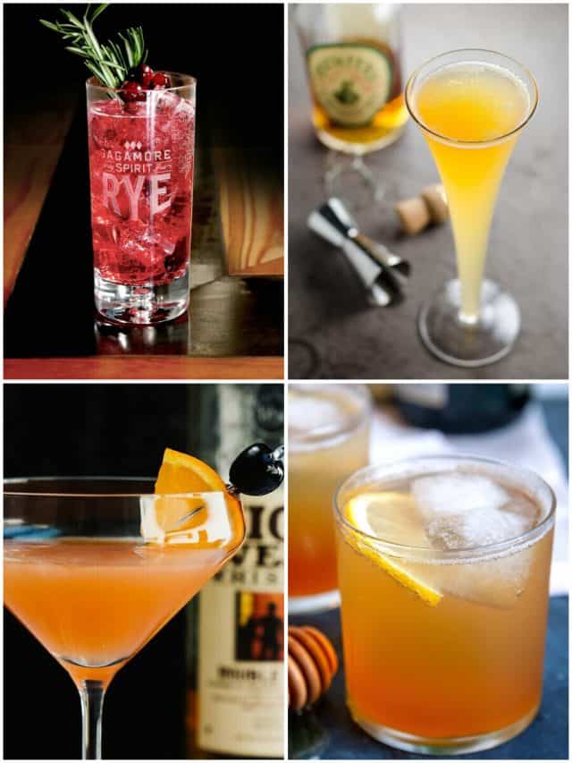 22 Rye Whiskey Cocktails To Shake Up Your Bartending Skills!