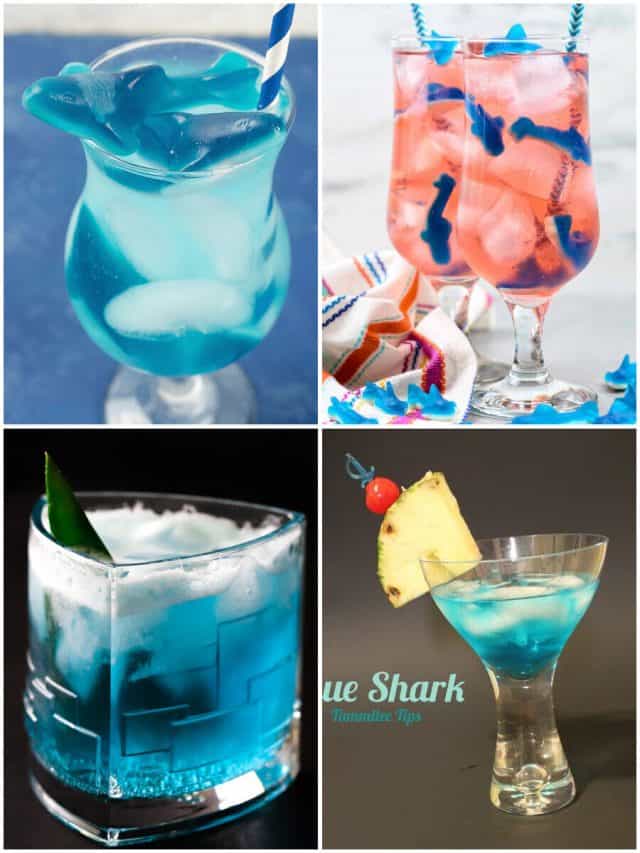12 Shark Cocktails That Will Make You Want To Dive Right In!