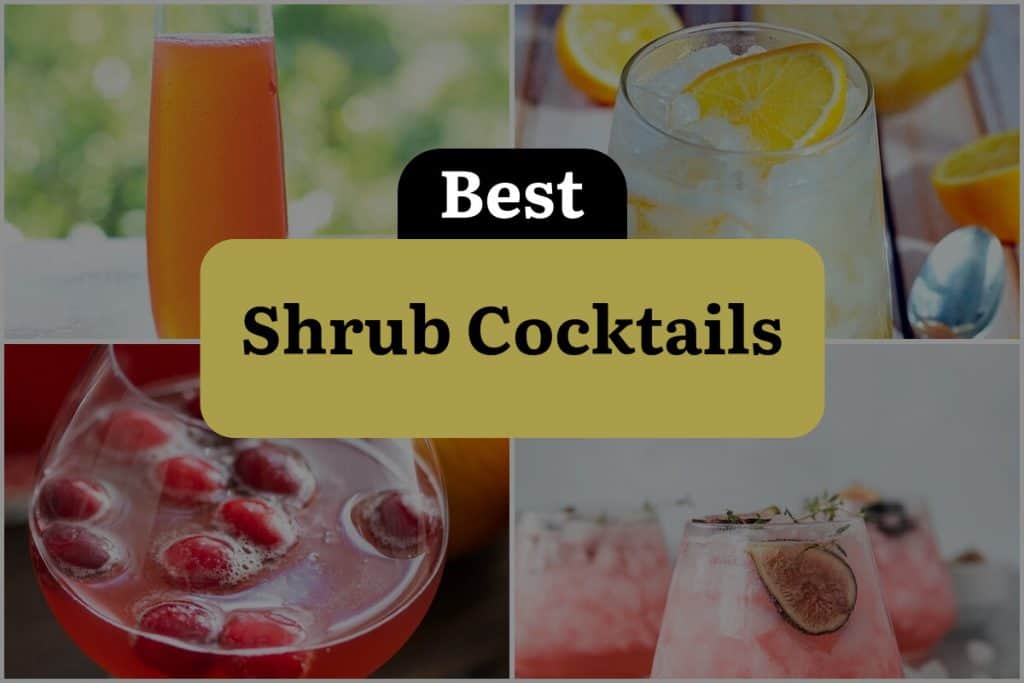 27 Shrub Cocktails that Will Leave Your Taste Buds Tingling