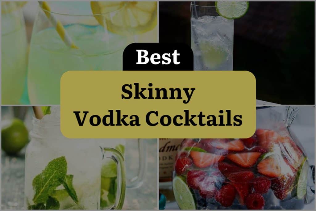 23 Skinny Vodka Cocktails to Shake Up Your Happy Hour! DineWithDrinks