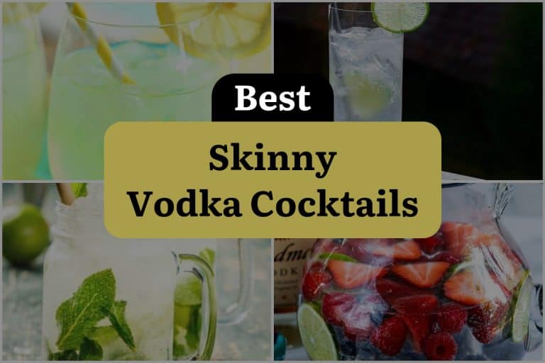 23 Skinny Vodka Cocktails to Shake Up Your Happy Hour! | DineWithDrinks