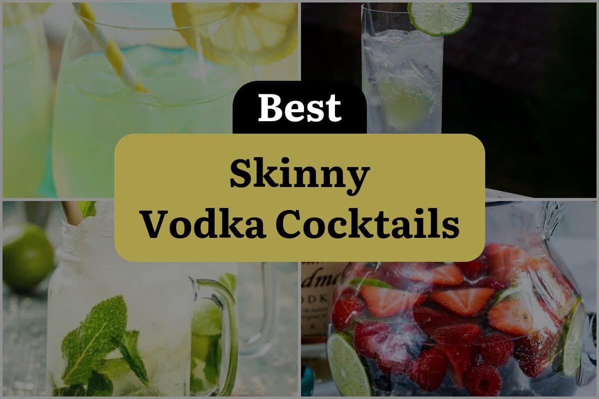 23 Best Skinny Vodka Cocktails