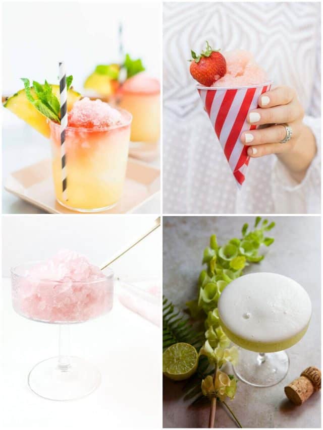 6 Snow Cone Cocktails That Will Make Your Taste Buds Dance!