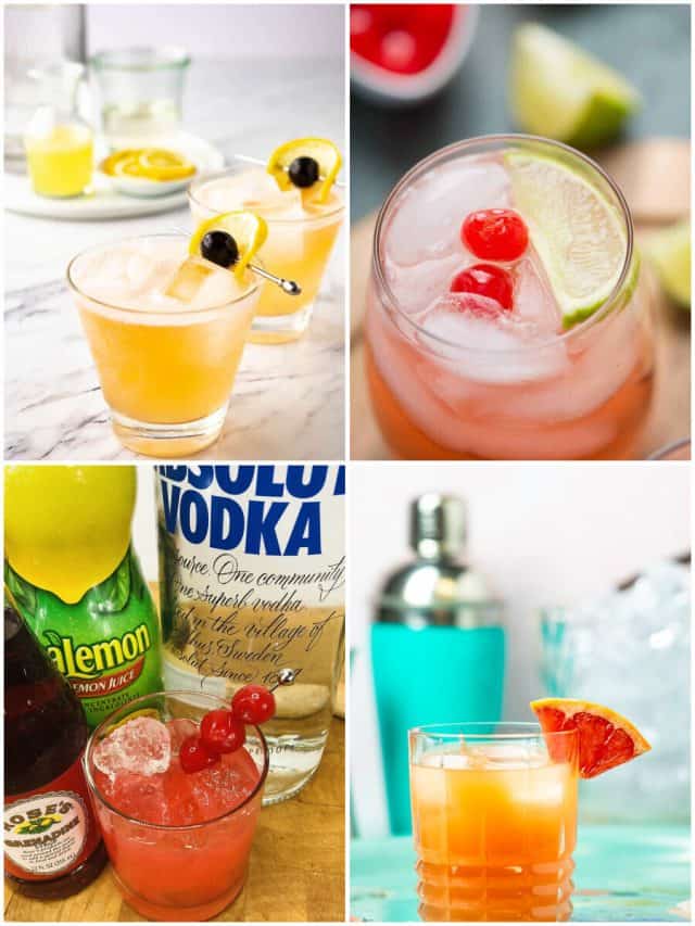 26 Sour Vodka Cocktails That Will Tantalize Your Taste Buds!