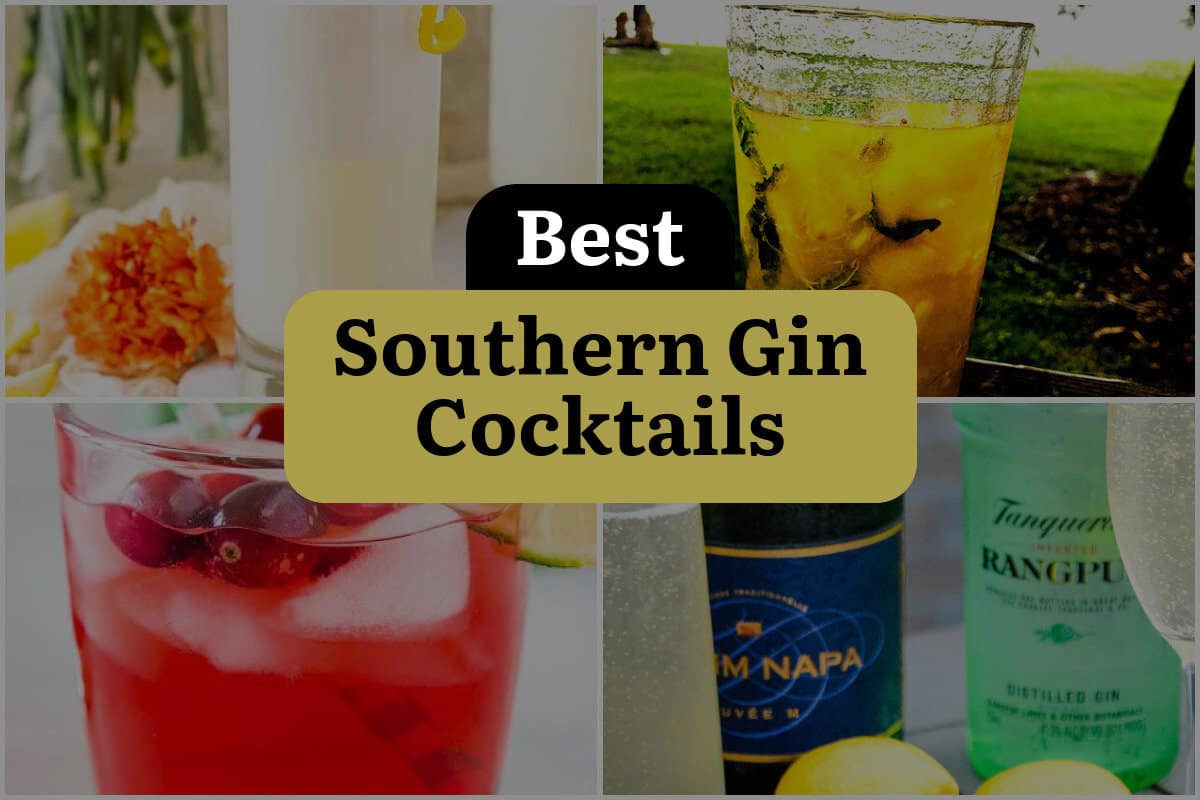 4 Best Southern Gin Cocktails