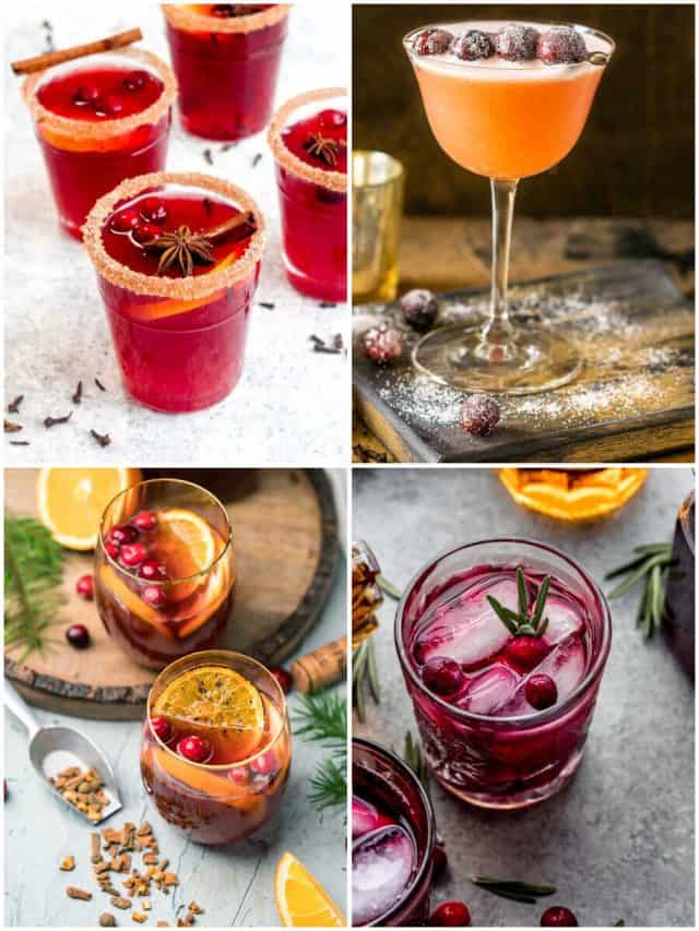 26 Spiced Cranberry Syrup Cocktails To Spice Up Your Holiday!