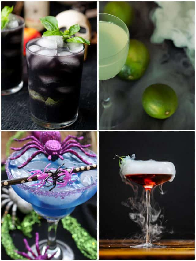 19 Spooky Gin Cocktails To Haunt Your Halloween Night!