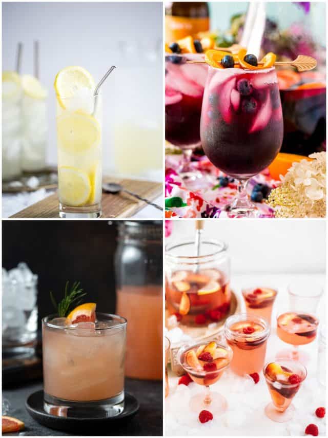 22 Spring Batch Cocktails To Keep The Party Blooming