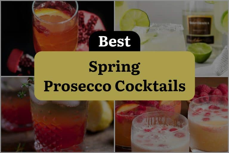 27 Spring Prosecco Cocktails to Put a Bounce in Your Step! | DineWithDrinks