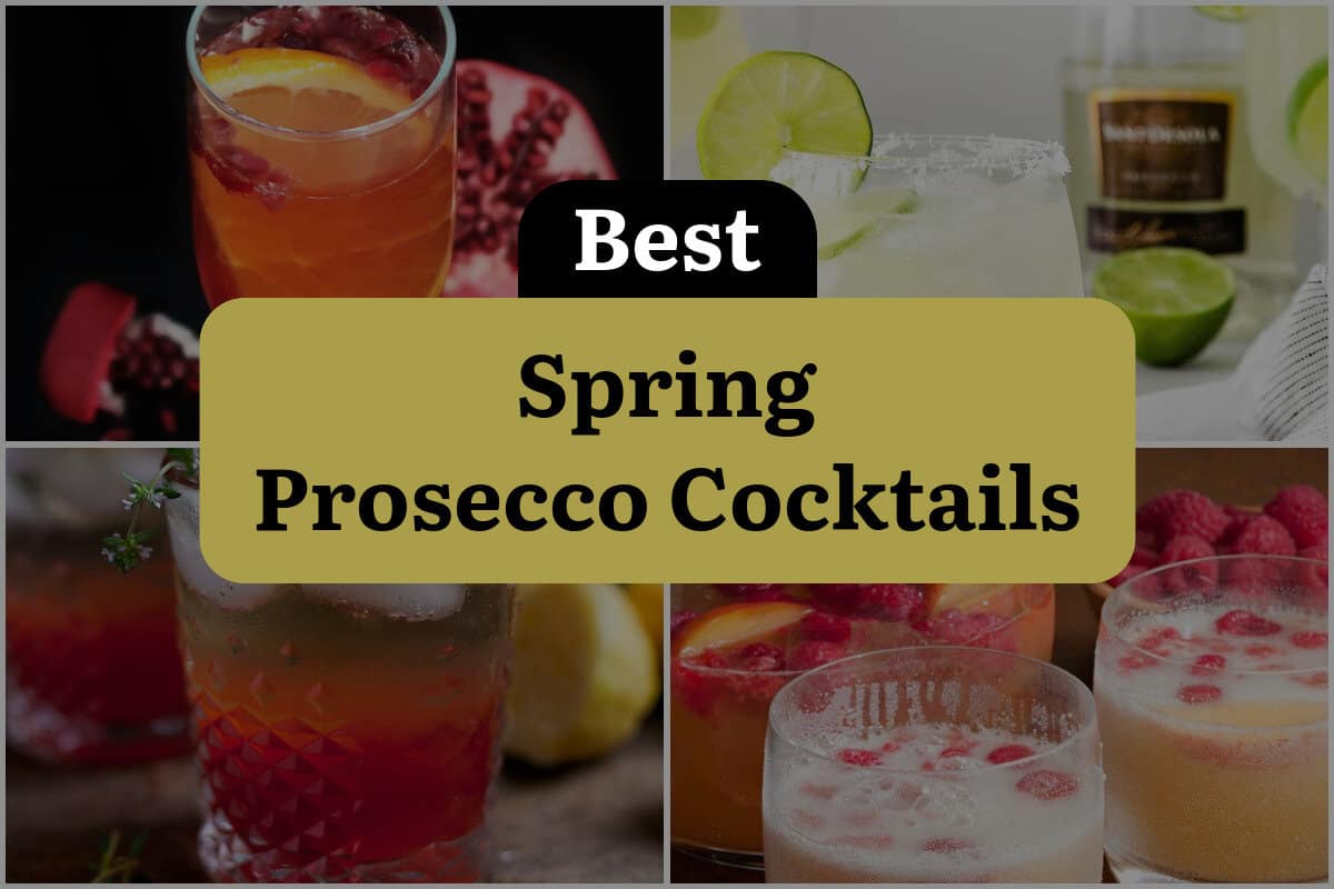 27 Best Spring Prosecco Cocktails