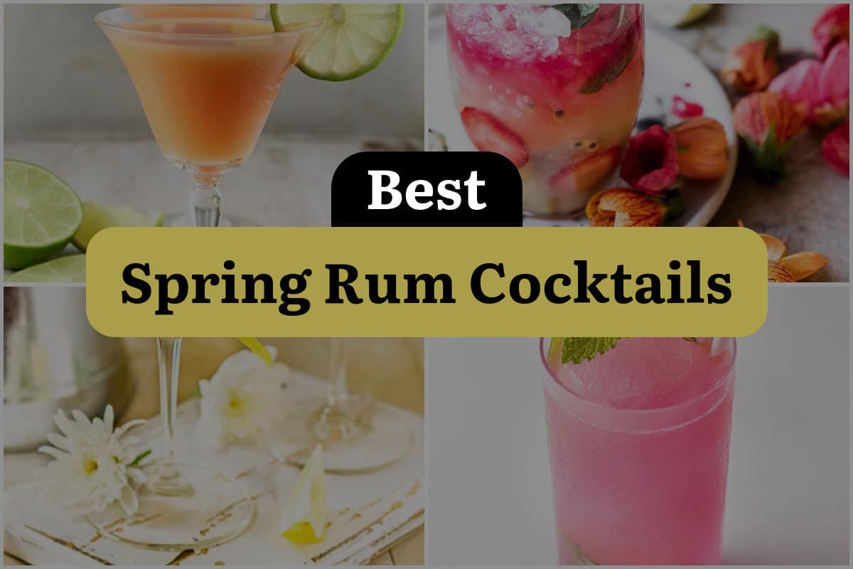 26 Best Spring Rum Cocktails