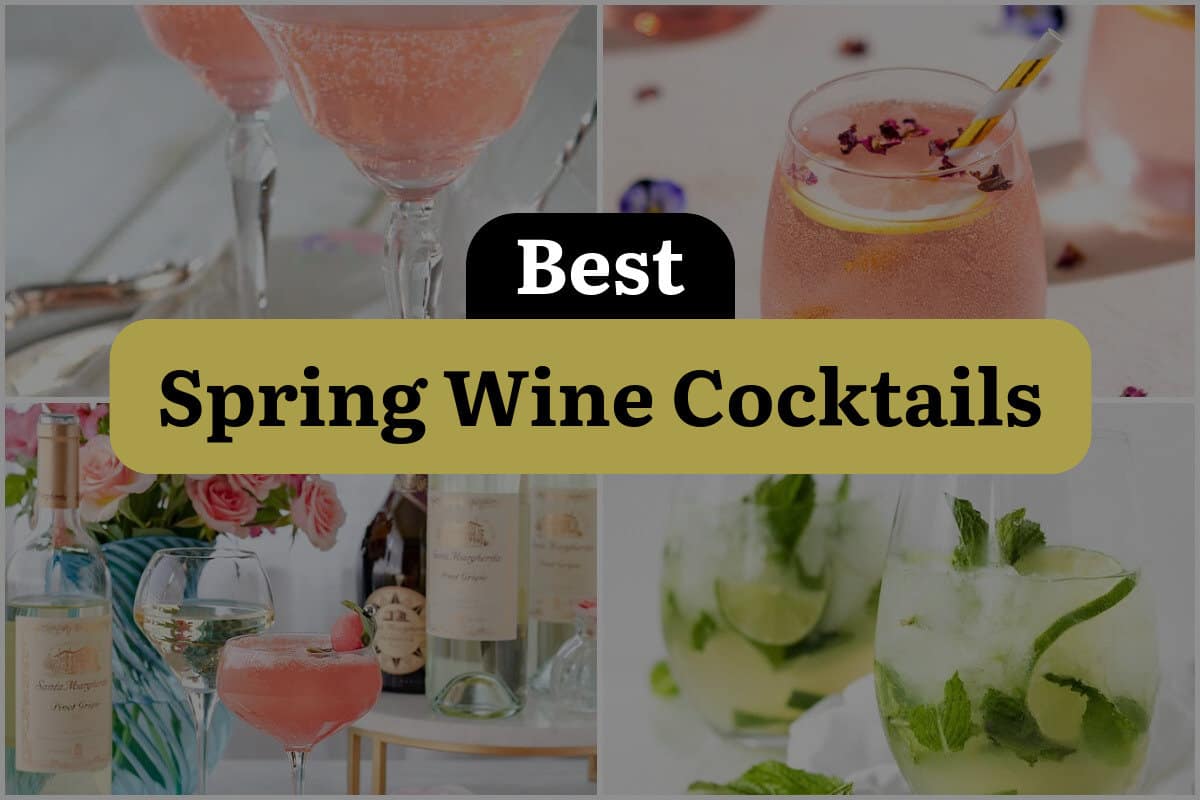 21 Best Spring Wine Cocktails