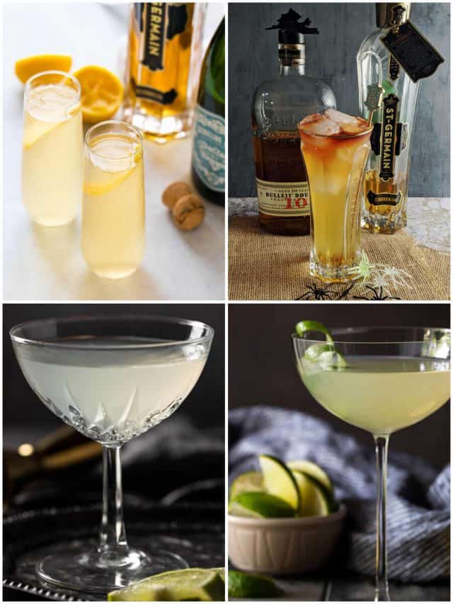 6 St Germain And Bourbon Cocktails To Sip And Savor In Style