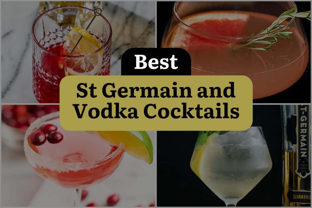 16 St Germain and Vodka Cocktails to Shake Up Your World DineWithDrinks