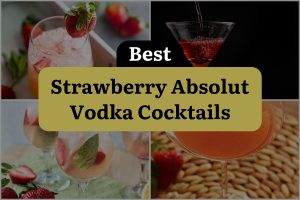 21 Best Strawberry Absolut Vodka Cocktails
