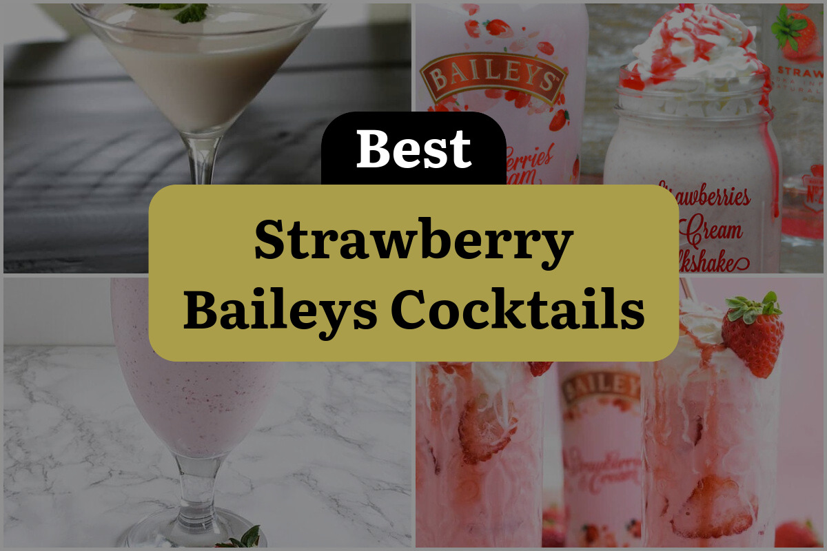 13 Best Strawberry Baileys Cocktails