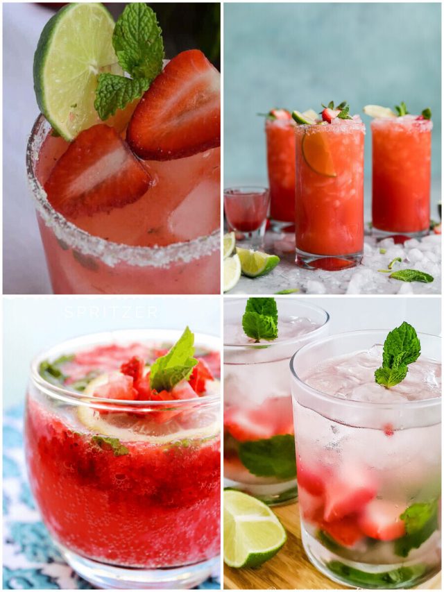 26 Strawberry Mint Cocktails That Will Freshen Up Your Party!