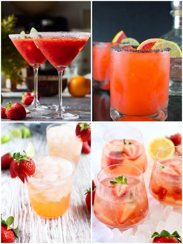 25 Strawberry Tequila Cocktails That Will Turn Up The Heat!