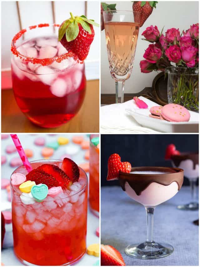 26 Strawberry Valentine'S Cocktails To Make Your Heart Flutter