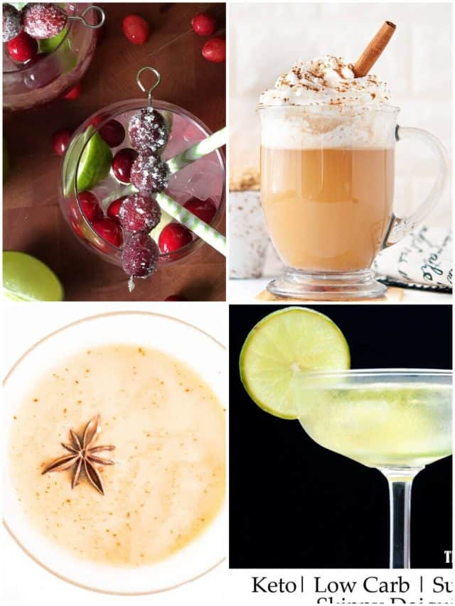 26 Sugar Free Holiday Cocktails To Satisfy Your Sweet Tooth!