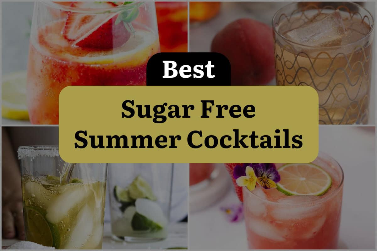 34 Best Sugar Free Summer Cocktails
