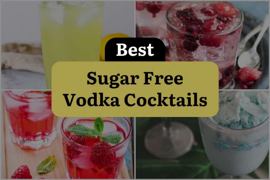 28 Sugar Free Vodka Cocktails Lose the Sugar, Not the Fun