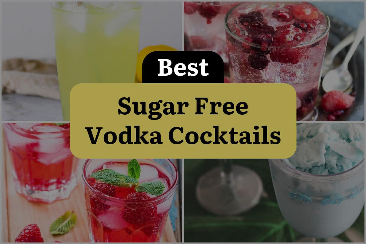 28 Best Sugar Free Vodka Cocktails