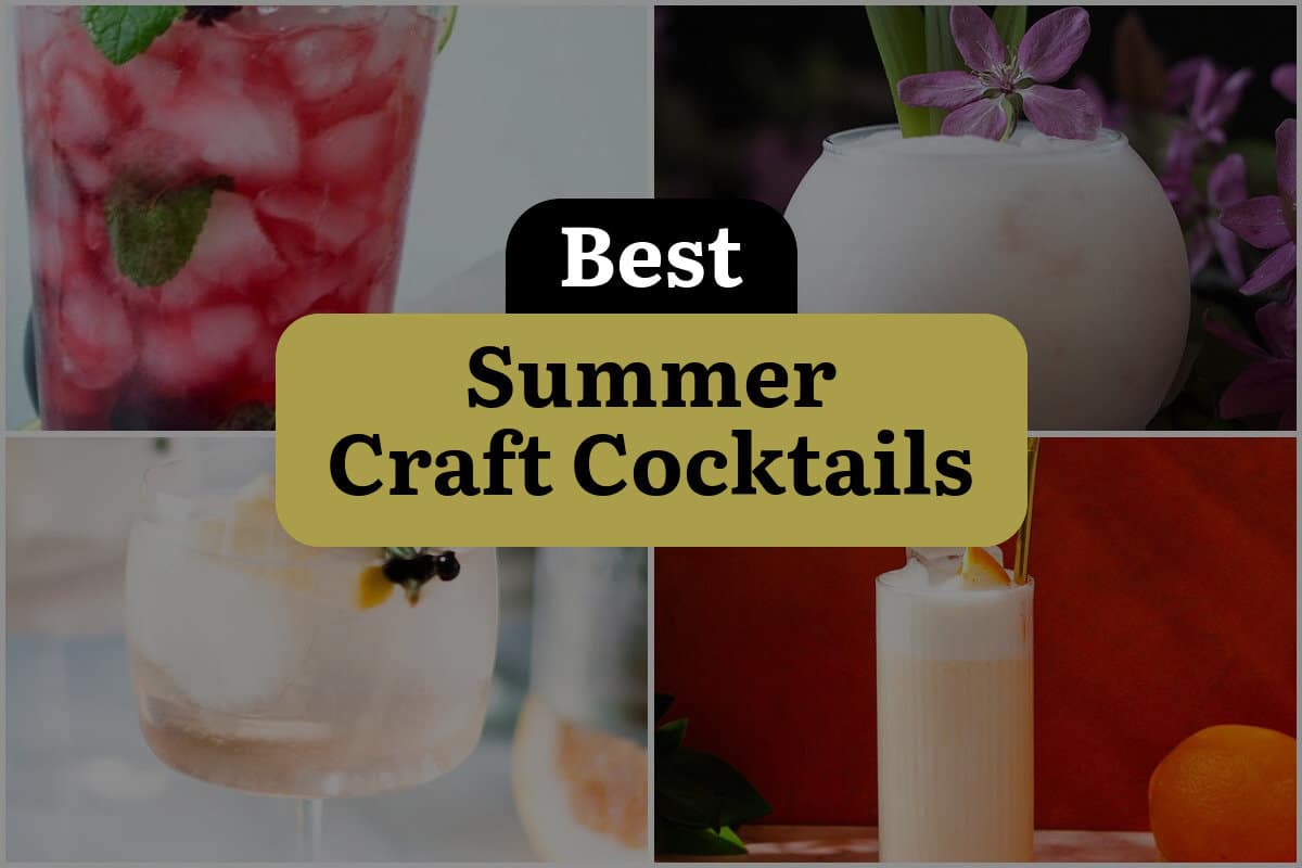 27 Best Summer Craft Cocktails