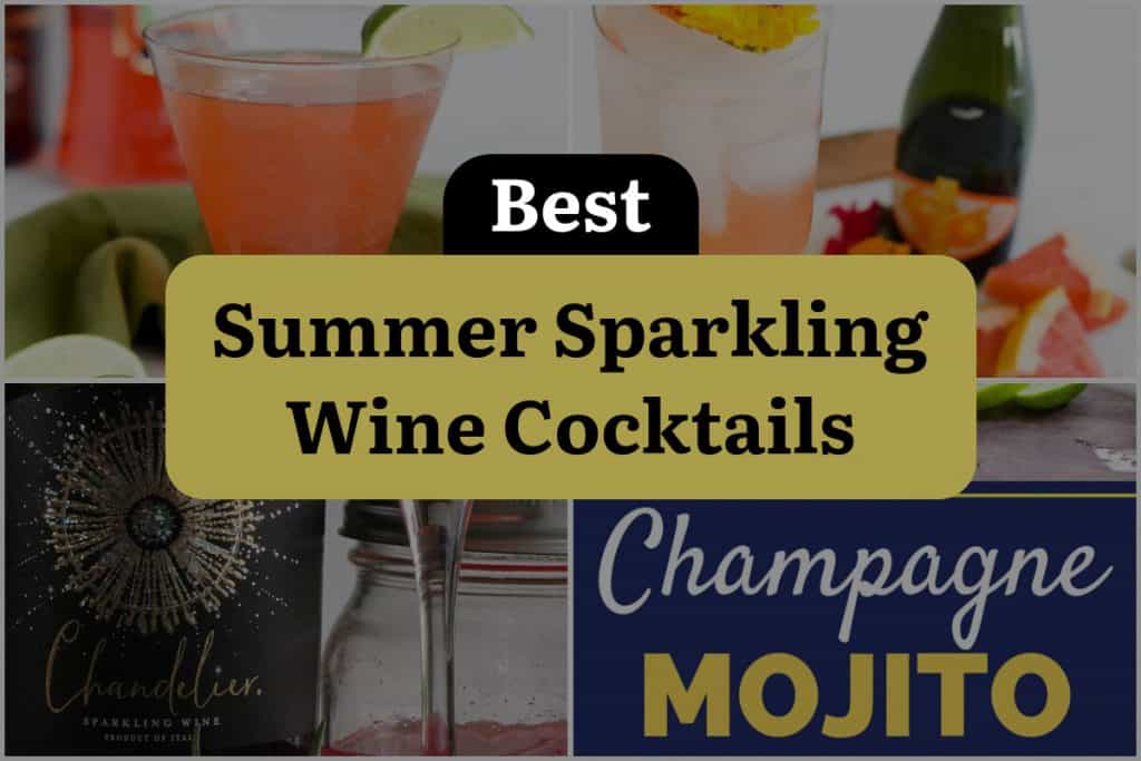 34 Summer Sparkling Wine Cocktails To Sip In The Sun | DineWithDrinks