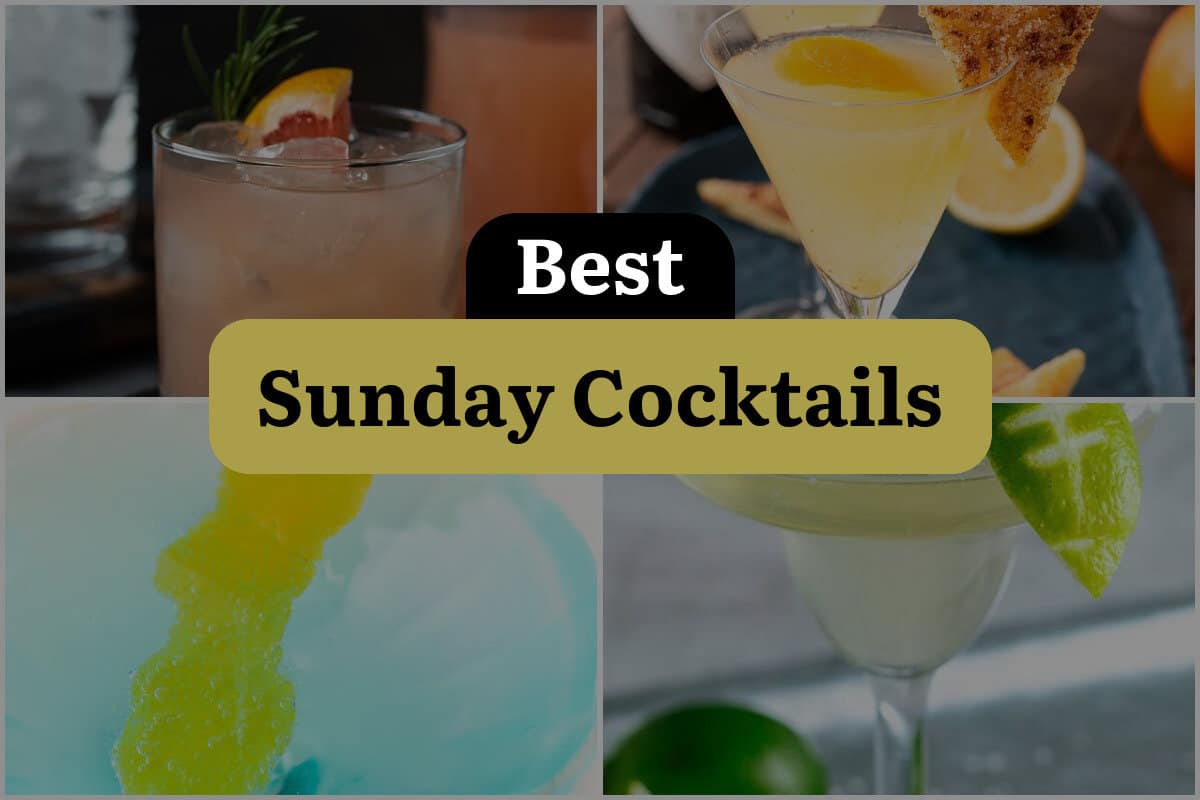 24 Best Sunday Cocktails