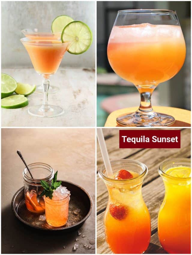 19 Sunset Cocktails To Sip Your Worries Away