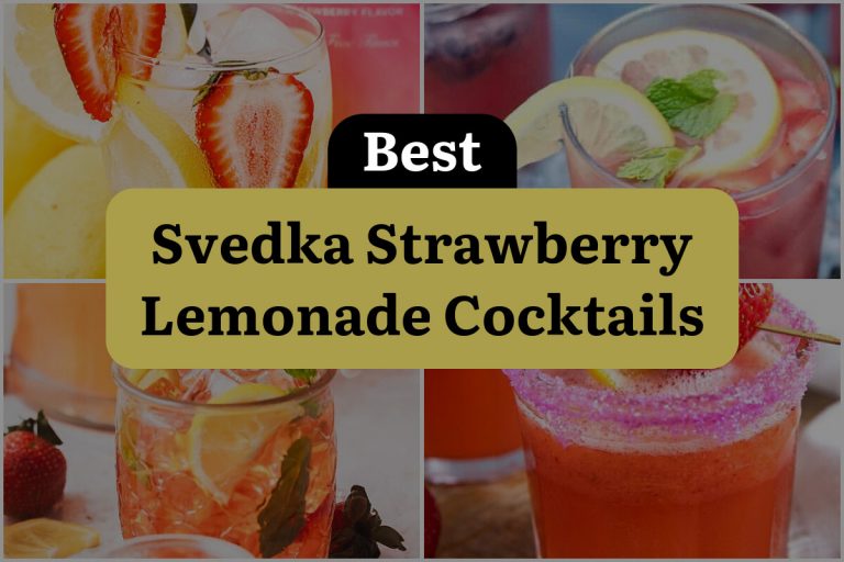 9 Best Svedka Strawberry Lemonade Cocktails DineWithDrinks