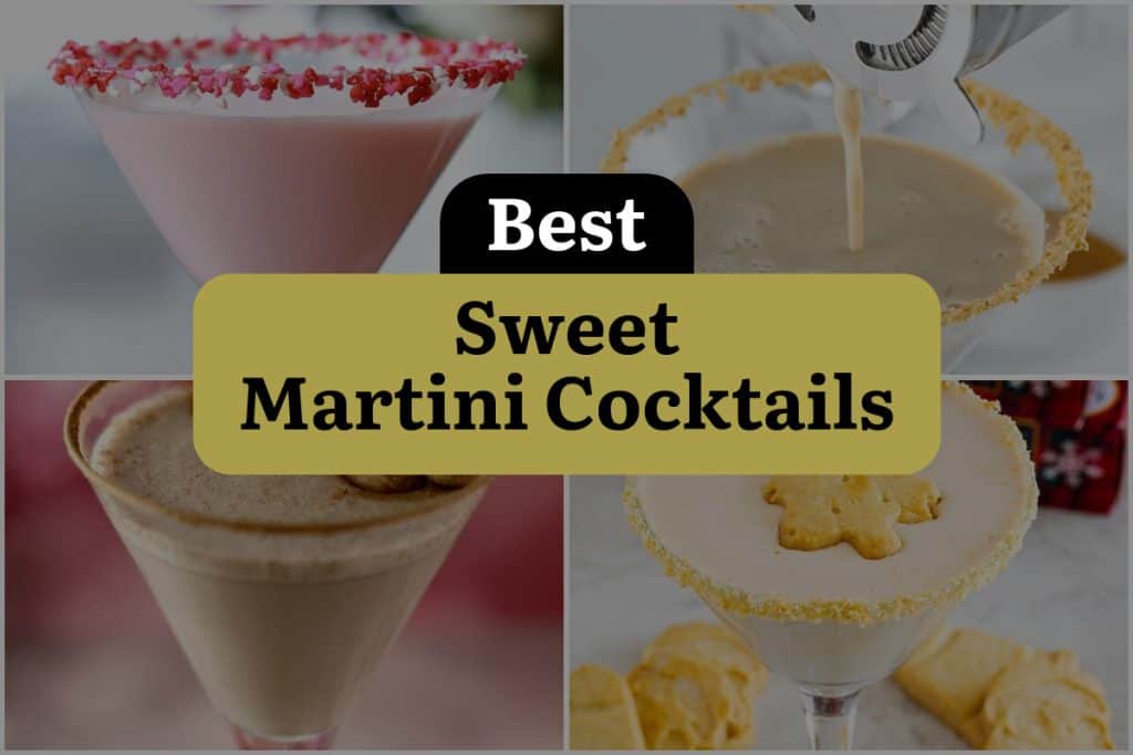 30 Sweet Martini Cocktails to Sip and Savor All Summer Long