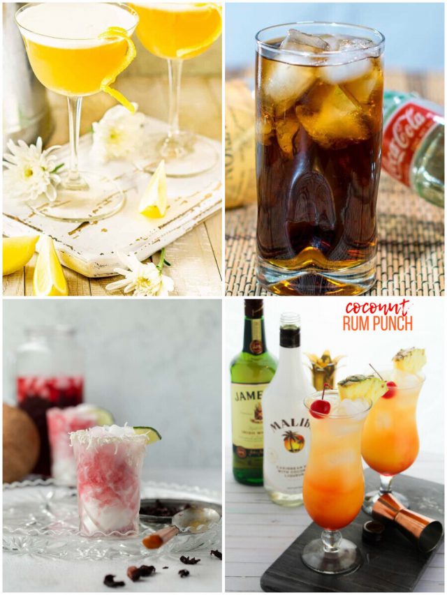 26 Sweet Rum Cocktails That Will Sweep You Off Your Feet!