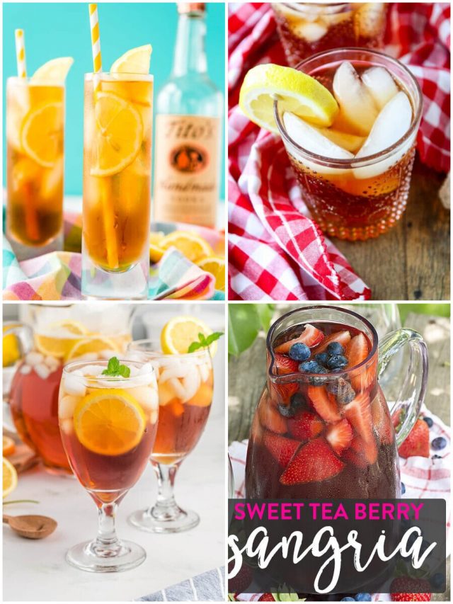 26 Sweet Tea Cocktails To Sip All Summer Long