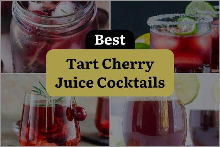 25 Tart Cherry Juice Cocktails To Shake Up Your Next Party Dinewithdrinks