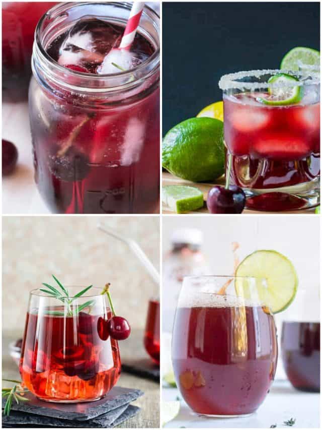 25 Tart Cherry Juice Cocktails To Shake Up Your Next Party!