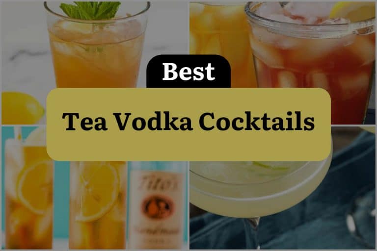 20 Tea Vodka Cocktails That Will Steep You Up! | DineWithDrinks